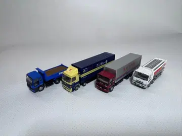 토미텍 트럭 컬렉션 4대