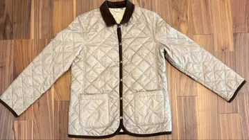 AIGLE 베이지 퀼팅 자켓