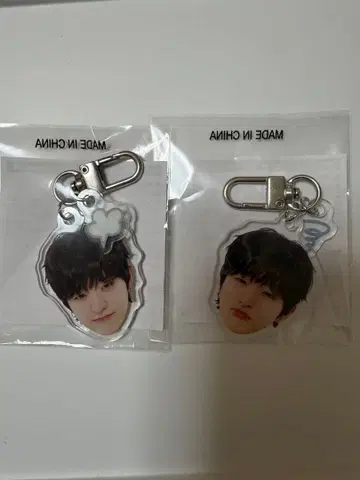 TREASURE 지훈 얼굴 아크릴 키링 [화남 슬픔]