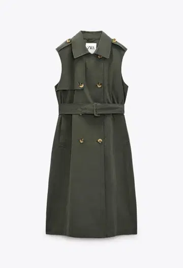 ZARA 트렌치코트 베스트 L 사이즈