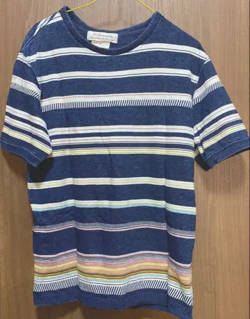 REMI RELIEF 네이비 보더 T셔츠