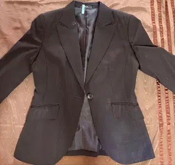 COMME CA ISM 블랙 비즈니스 자켓