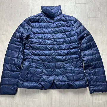 유니클로 이네스 콜라보 울트라 라이트 다운 자켓 M 네이비