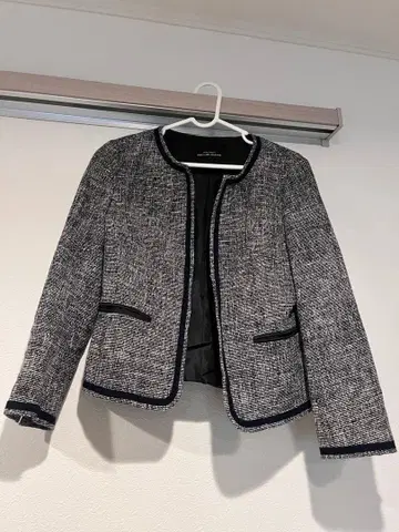 UNITED ARROWS 노카라 트위드 자켓