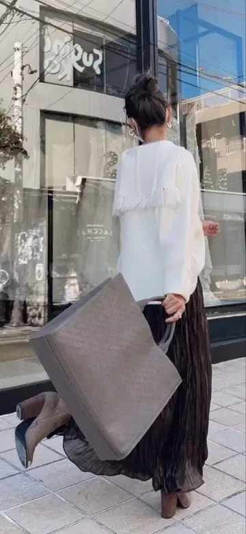 ALEXIA STAM 스냅 토트백