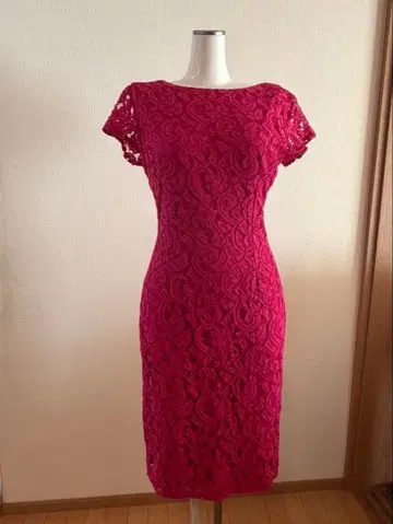 ROMAN 마젠타 레이스 드레스 사이즈 10 ML 사이즈