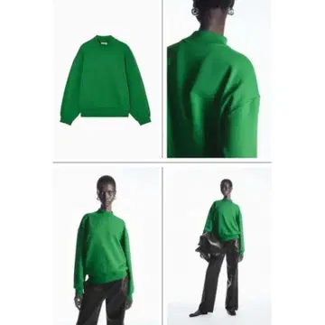 COS 맨투맨 1197001 그린 S