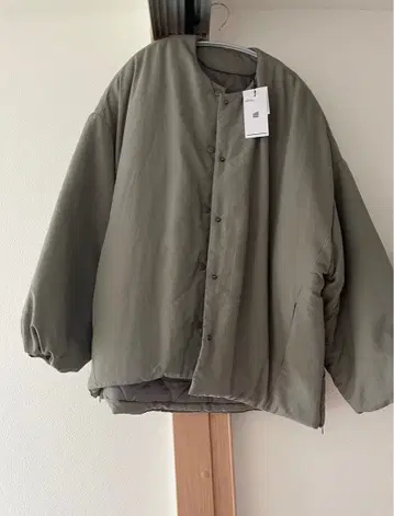 여성용 다운 자켓 카키