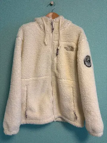 THE NORTH FACE 아이보리 플리스 자켓 L