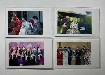 ireisu 실사 폴라로이드풍 트레이딩 카드 4장 묶음 판매