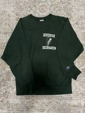 챔피온 리버스 위브 그린 L