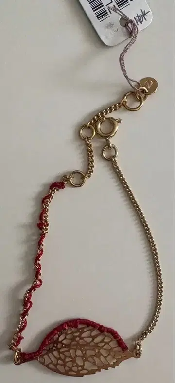 Les Nereides Paris 리프 팔찌 택 포함 미사용