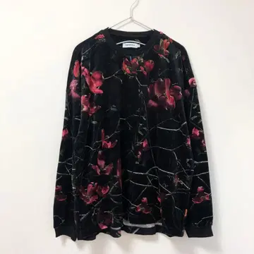 TIGHTBOOTH DOGWOOD VELOUR L/S SHIRT L