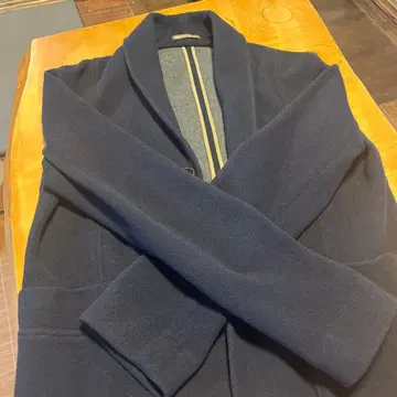 ROYAL HEM 네이비 숄카라 자켓