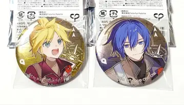 프로세카 메탈릭 캔뱃지 KAITO 카가미네 렌 세카라이 5th 미사용품