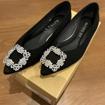 LE TALON 비쥬 플랫슈즈 22.5cm