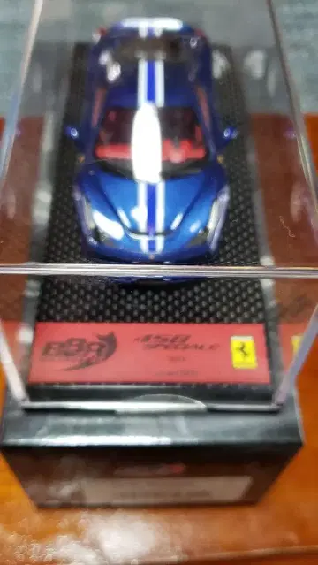 페라리 458 스페치알레 1/43 투르 드 프랑스 블루