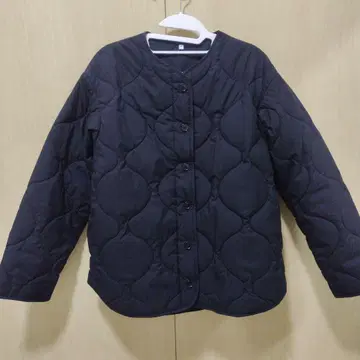 무인양품 후와리 솜 퀼팅 자켓 M