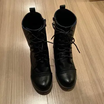 부츠, 사이즈 39 (약 24.5cm) 1회 사용