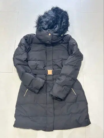 ZARA 벨트 후드 다운 자켓 L 사이즈 자라