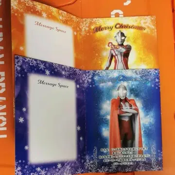 울트라맨 메비우스 샵 캠페인 한정판 크리스마스 카드 세트