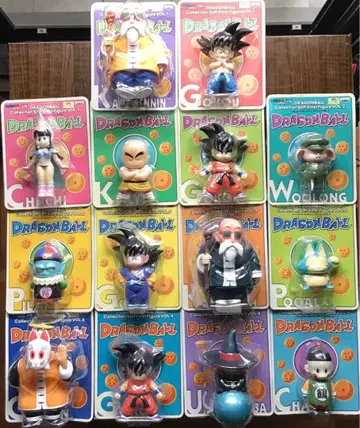 드래곤볼 14종 컬렉션 소프트 비닐 피규어 컴플리트
