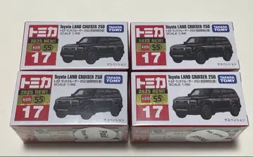 토미카 도요타 랜드크루저 250 첫회 특별 사양 4대 세트