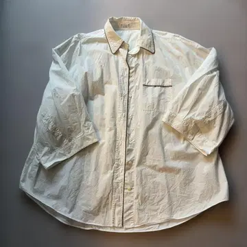 BRUNELLO CUCINELLI 화이트 긴팔 셔츠