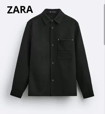 ZARA 블랙 셔츠 자켓 택 포함 새상품