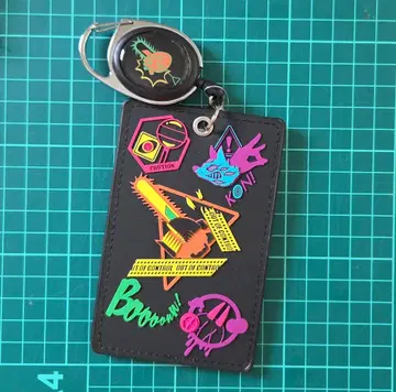 체인소맨 낚시릴 티켓 홀더