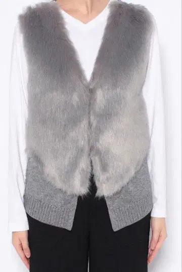 allureville 알아바일 페이크 퍼 도킹 숏 베스트