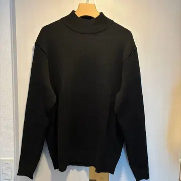 PUBLIC TOKYO 바운드 울 밀라노 리브 하이넥 니트