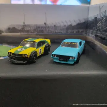 핫휠 미니카 LB 웍스 RX3, 켄메리 1/64 2대 세트