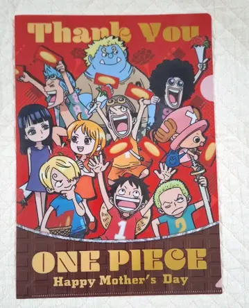원피스 클리어 파일 특별 디자인 전원 집합 1장