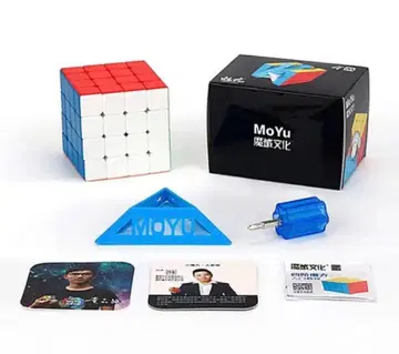 루빅스 큐브 meilong4M 스피드 큐브 입체 퍼즐 자석 탑재