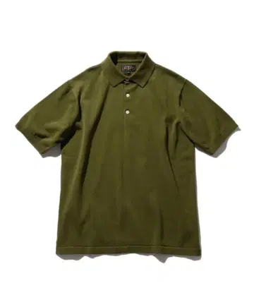 BEAMS+ 올리브 피케 셔츠 M