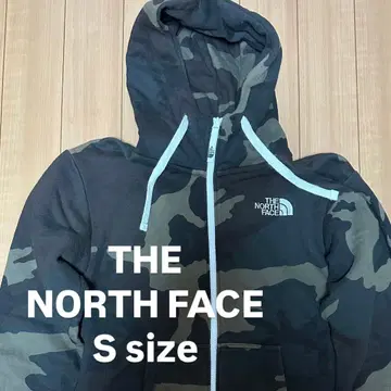 THE NORTH FACE 카모 패턴 S 사이즈 후드티