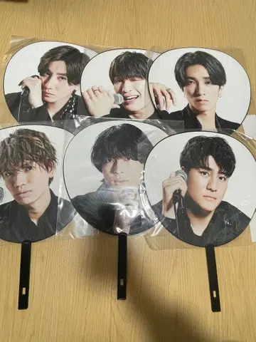 SixTONES 부채 묶음 판매