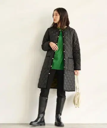 트래디셔널 웨더웨어 아클리 롱 코트