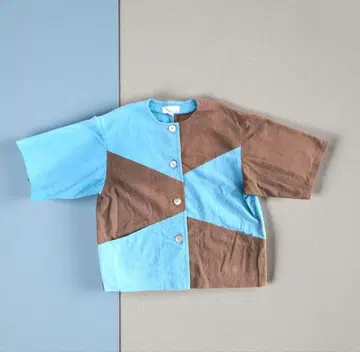 네이비 나염 작가 사카이 도쿄코 상의