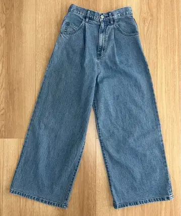 LOUNIE 와이드 데님 팬츠