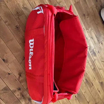 Wilson 라켓백 빨간색