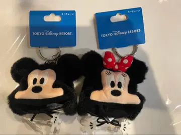 디즈니 미키 미니 팬캡 키체인
