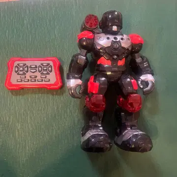 리모컨 포함 로봇 블랙/레드 정크