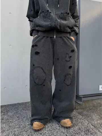 ballsy Boxing pocket sweat baggy pants