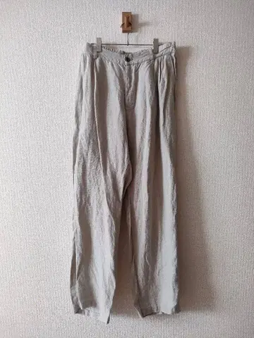 02221-0042 린넨 캔버스 이지 트라우저