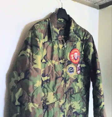 COOTIE 카모플라쥬 퀼팅 자켓 [ USED 새상품급 ]