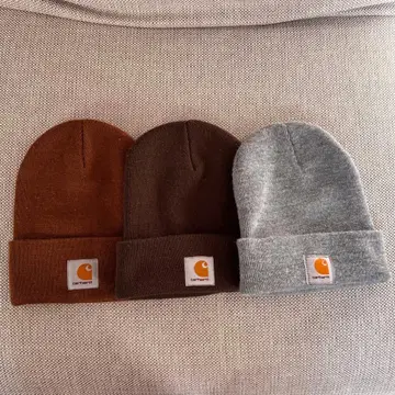 [ 새상품급 ] Carhartt 니트 모자 3종 세트