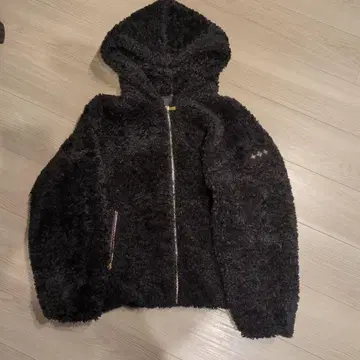 플리스 자켓 이파마 블랙 후드 부착 02