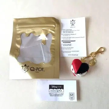 [ 미사용 새상품 ] Q-pot. 앨리스 하트의 여왕 마카롱 백참